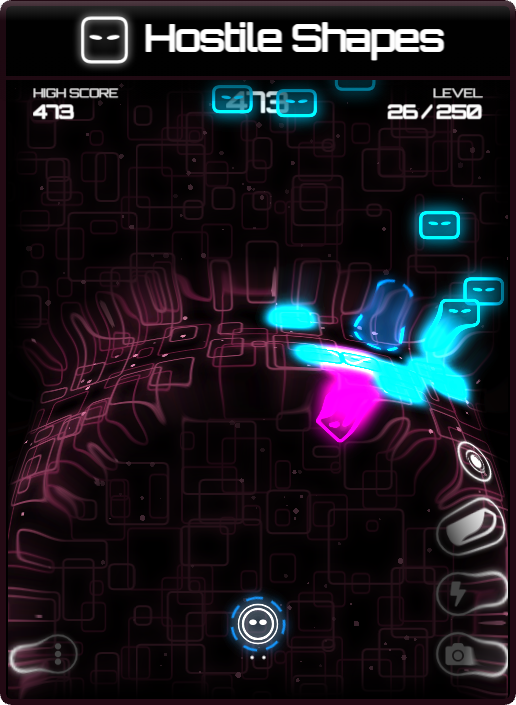 Hostile shapes in game action screenshot 28