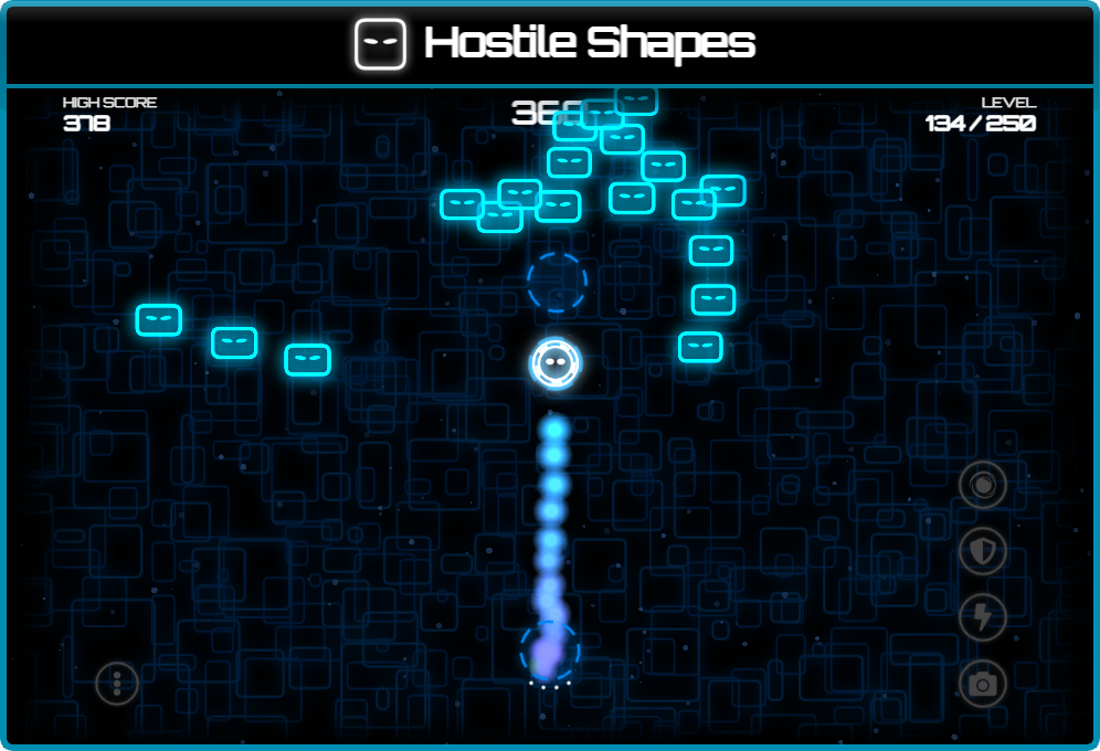 Hostile shapes in game action screenshot 17