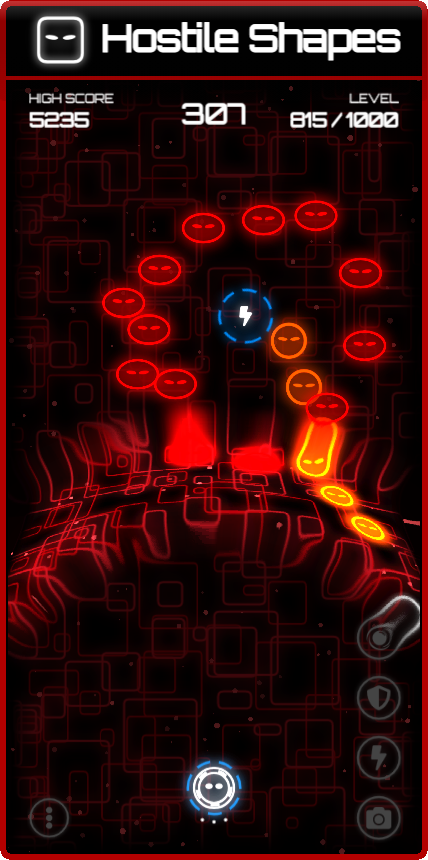 Hostile shapes in game action screenshot 12