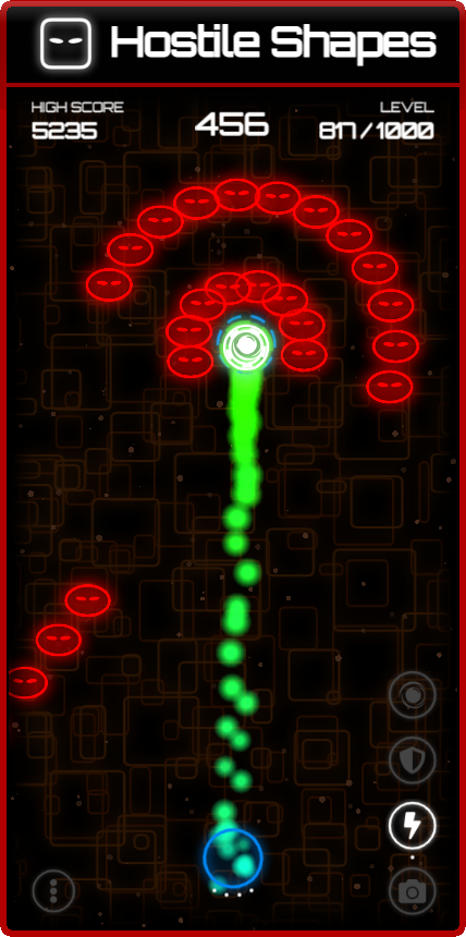 Hostile shapes in game action screenshot 11