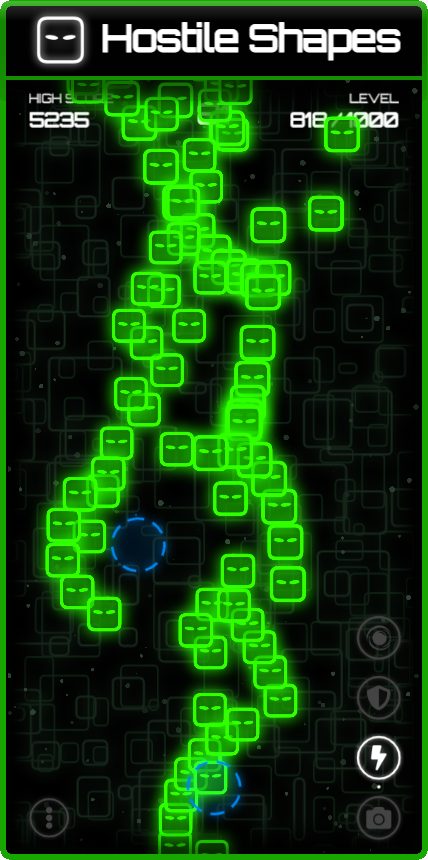 Hostile shapes in game action screenshot 9