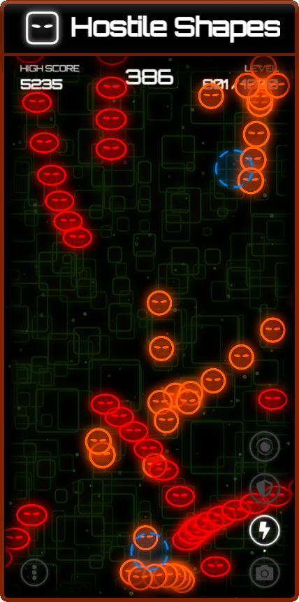 Hostile shapes in game action screenshot 8